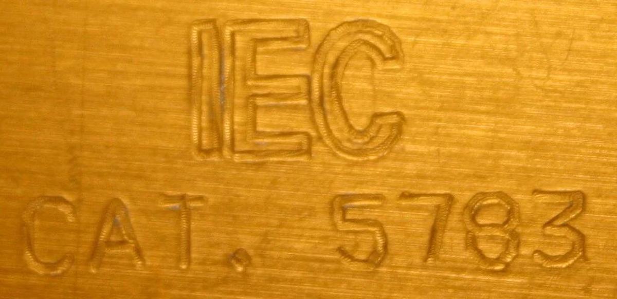 Used IEC MICROPLATE CARRIER, MODEL 5783 (PAIR)