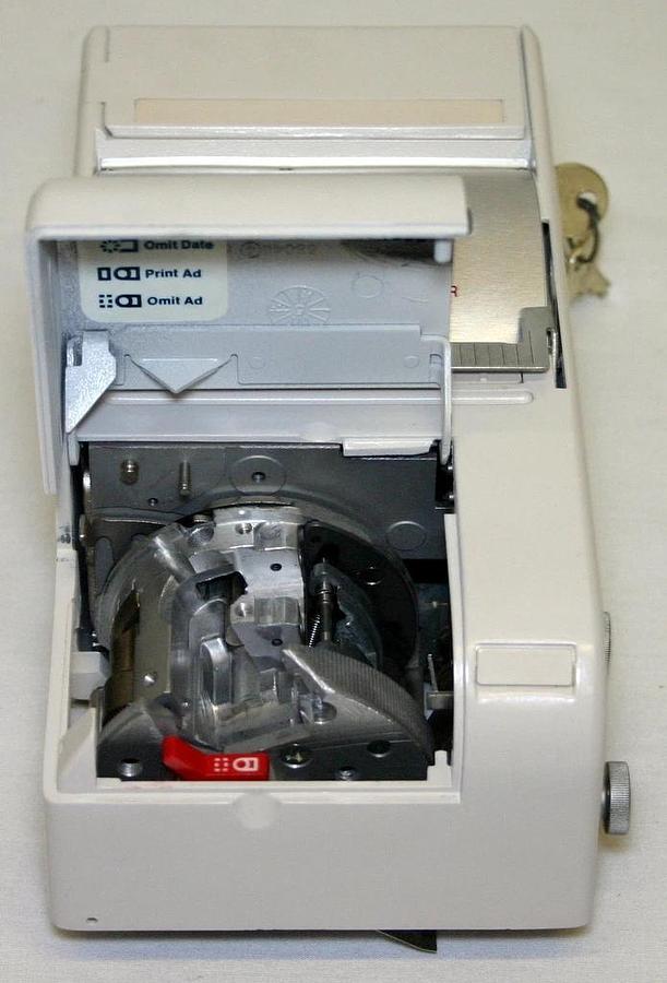 Used PITNEY BOWES CHECK SIGNER-IMPRINTER, MODEL 5390, NEW IN ORIGINAL CASE 5600 BASE