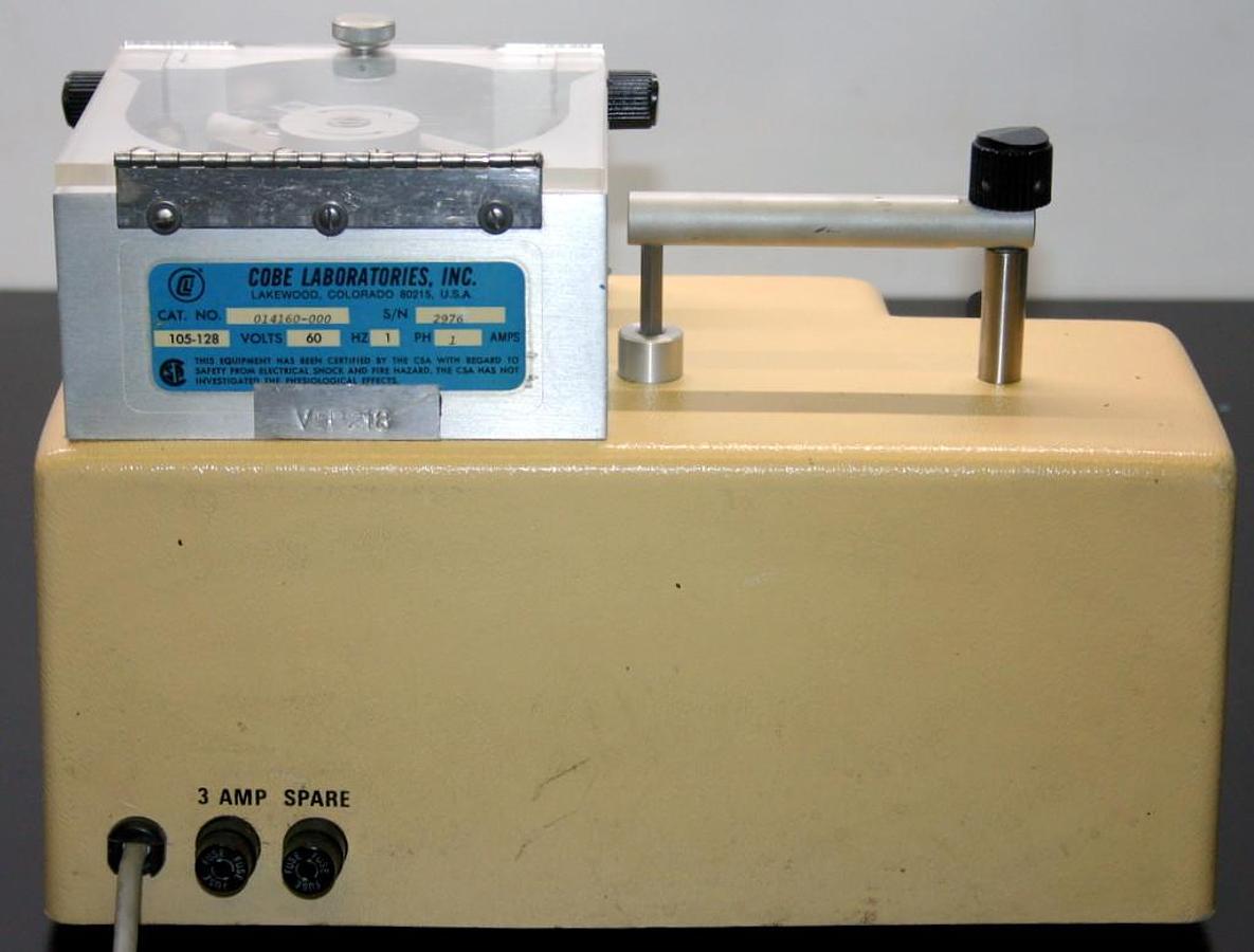Used COBE LABORATORIES BLOOD PUMP, MODEL 014160-000
