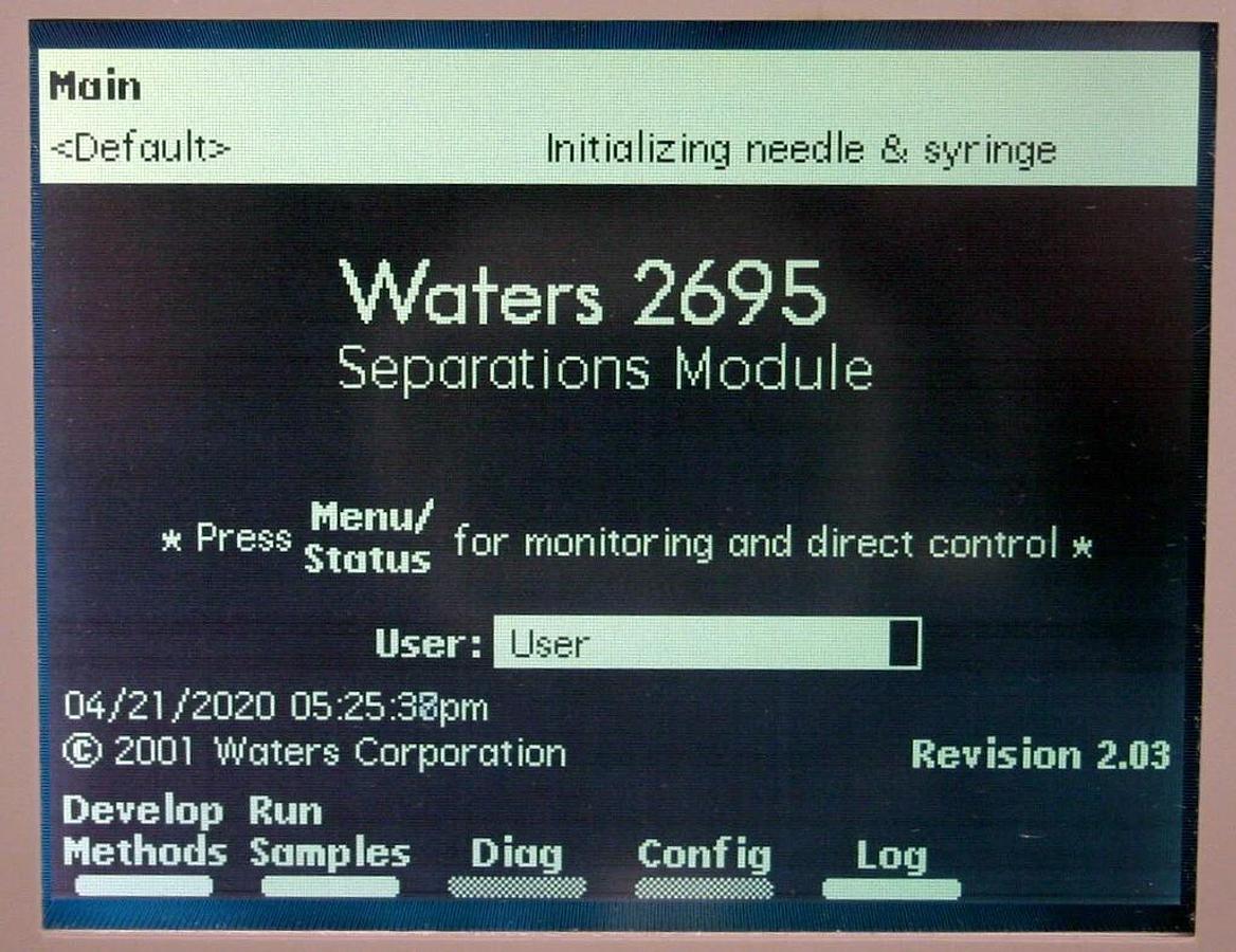 Used WATERS ALLIANCE SEPARATIONS MODULE, MODEL 2695, WAT270008, HPLC