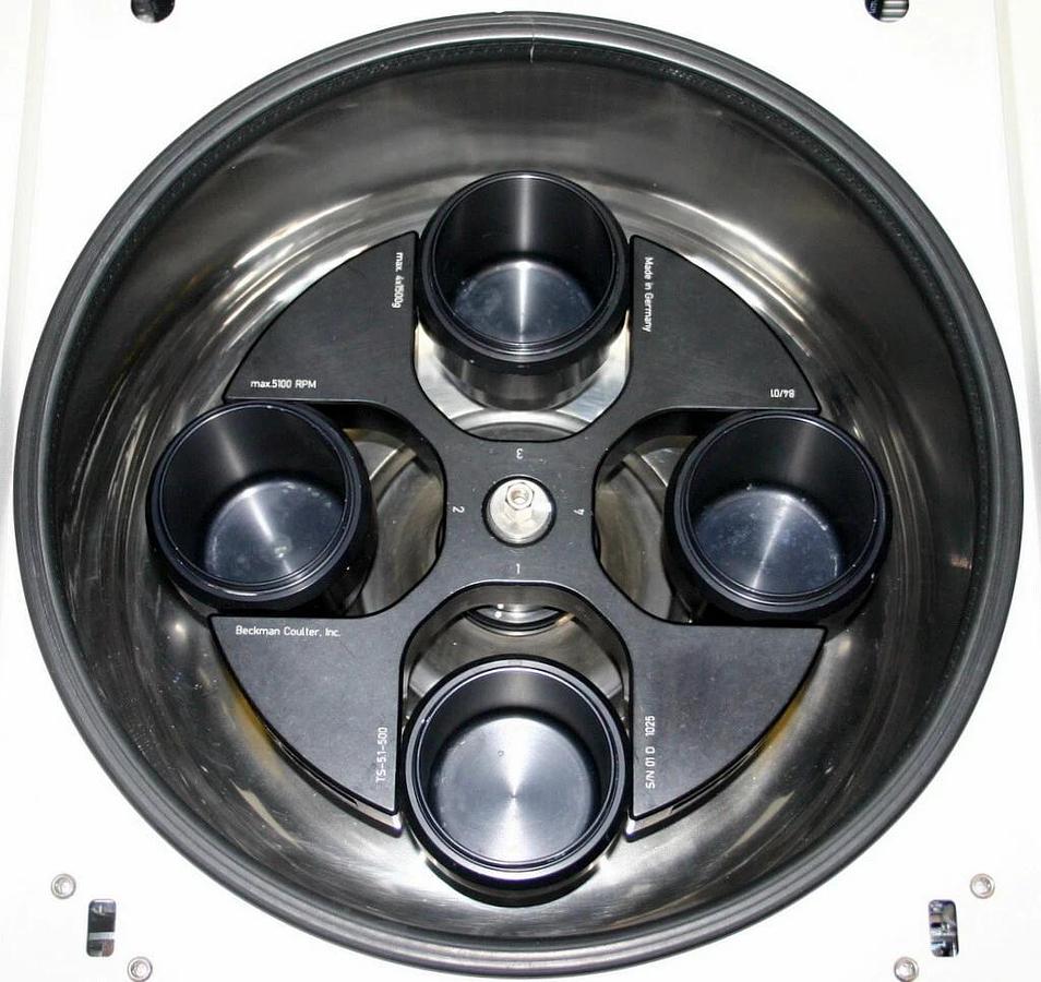 Used BECKMAN COULTER REFRIGERATED HIGH SPEED CENTRIFUGE MODEL TJ-25, TS-5.1-500 ROTOR