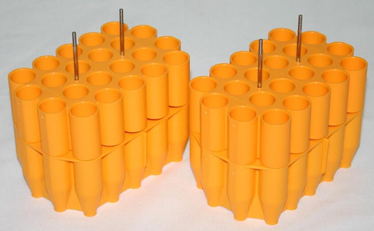 Used EPPENDORF S-4 X 1000 ROTOR ADAPTER, MODEL 5920710001, 22 X 5ML AND 15ML