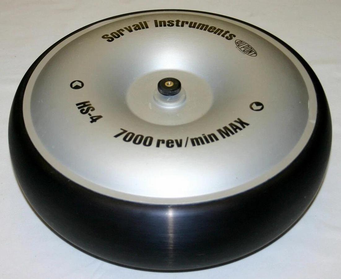 SORVALL SWINGING BUCKET ROTOR, MODEL HS-4, 4 X 3 PLACE 50 ML CONICAL BUCKETS