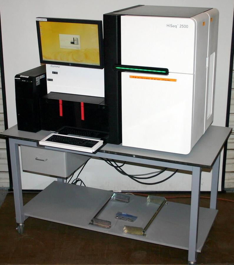 Used ILLUMINA HISEQ 2500 DNA GENOME SEQUENCING SYSTEM
