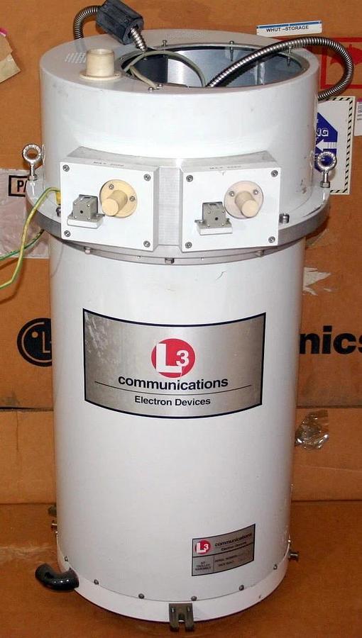 Used L3 COMMUNICATIONS IOT INDUCTIVE OUTPUT TUBE TROLLEY ASSEMBLY
