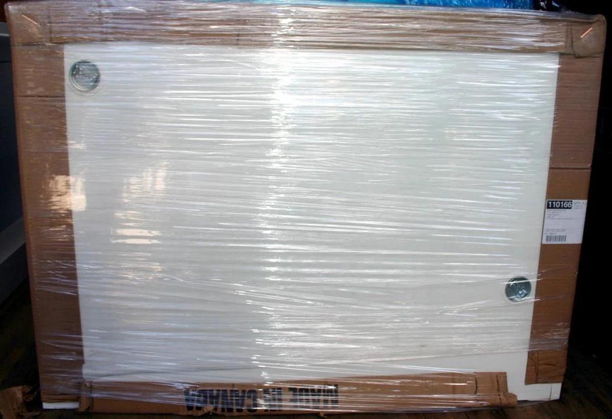 Used NEW ENGLAND LAB MOTT INSULATED SOLVENT CABINET, FIRE PROOF, 48", MODEL 1512011