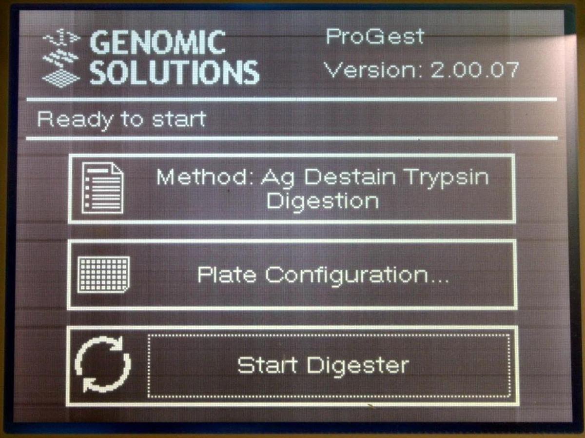 Used GENOMIC SOLUTIONS INVESTIGATOR PROGEST DIGESTION STATION, MODEL  PRO10001