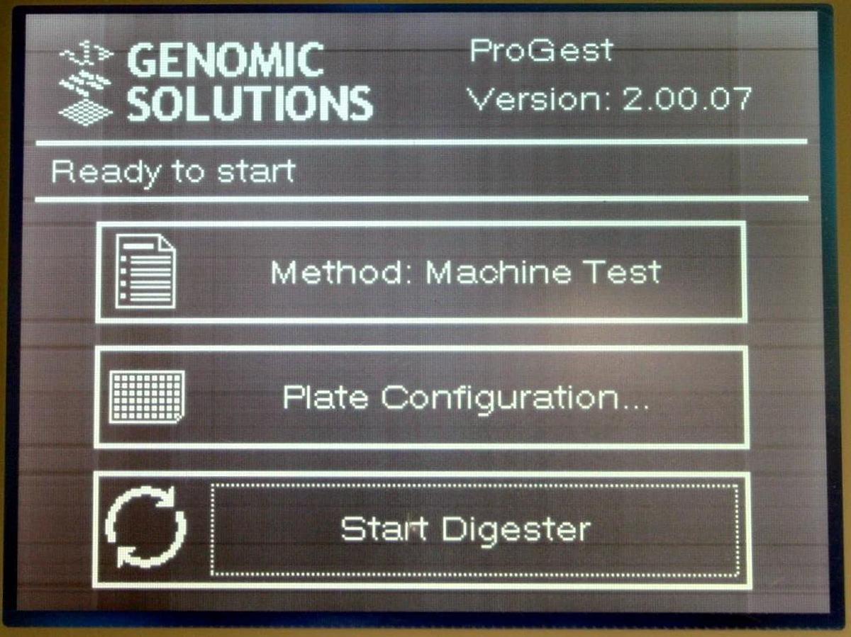 Used GENOMIC SOLUTIONS INVESTIGATOR PROGEST DIGESTION STATION, MODEL  PRO10001