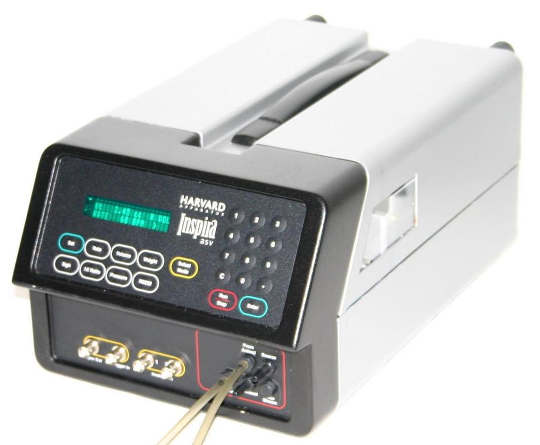 Used HARVARD ADVANCED SAFETY VENTILATOR INSPIRA ASV, CATALOG NO. 55-7058