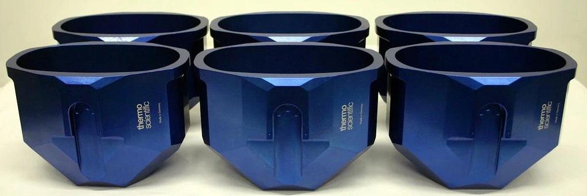 THERMO SCIENTIFIC 2000ML BIOS OVAL SWINGING BUCKET, MODEL 75003964, SET OF SIX