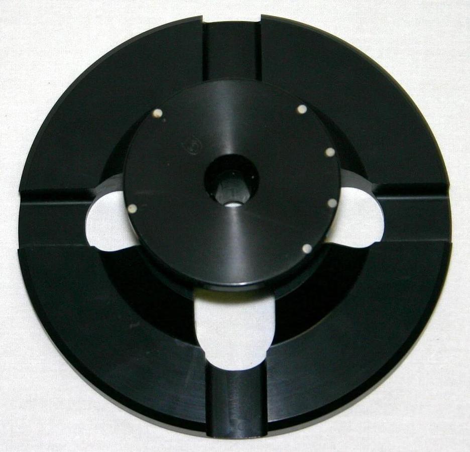 Used BECKMAN SWINGING-BUCKET ANODIZED ALUMINUM ROTOR, MODEL S0410, 4 X 10 ML