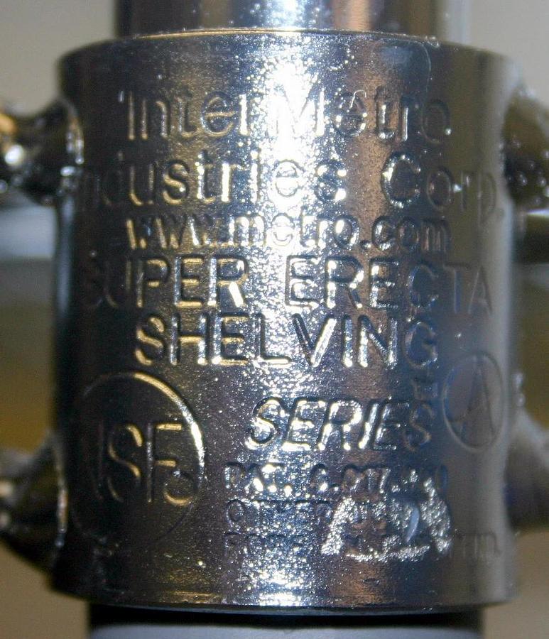 Used METRO SUPER ADJUSTABLE CHROME WIRE SHELF, SHELVING RACK UNITS, 6 DIFFERENT SIZES