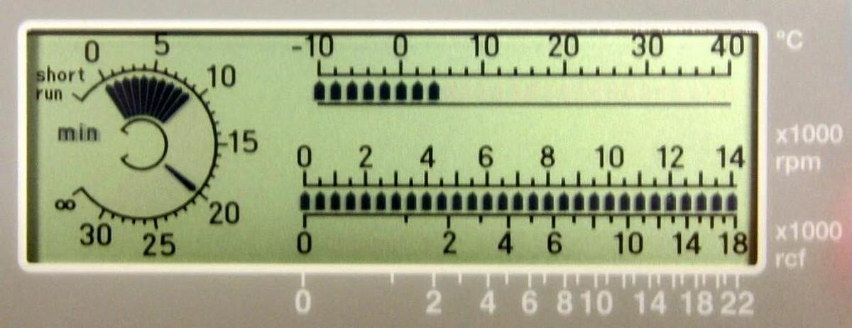 Used BECKMAN COULTER REFRIGERATED MICROCENTRIFUGE, MODEL MICROFUGE 22R