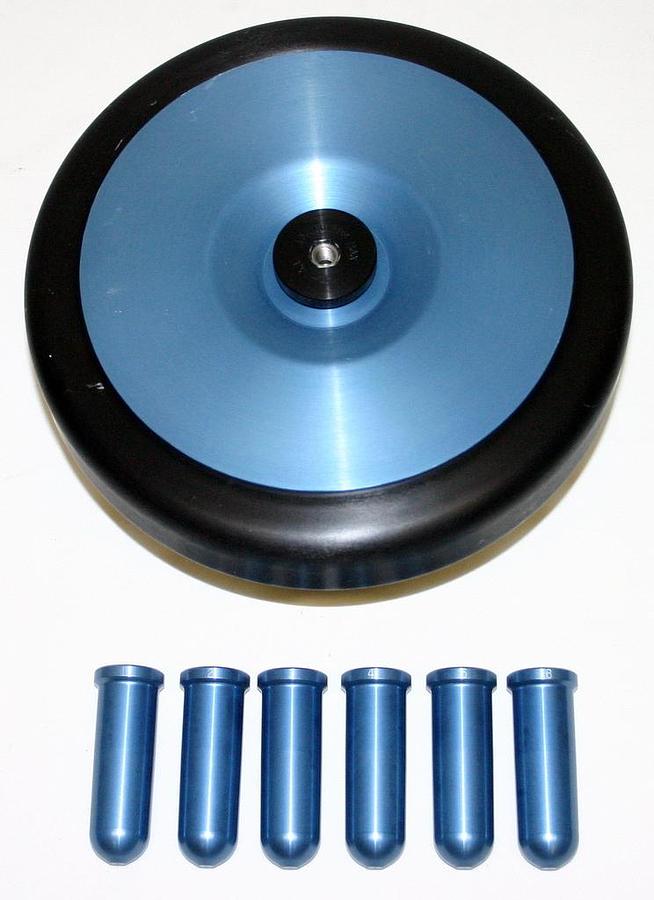 Used BECKMAN SWINGING-BUCKET ROTOR, MODEL JS-13.1, 6 x 50 ML, 13,000 RPM WITH BUCKETS