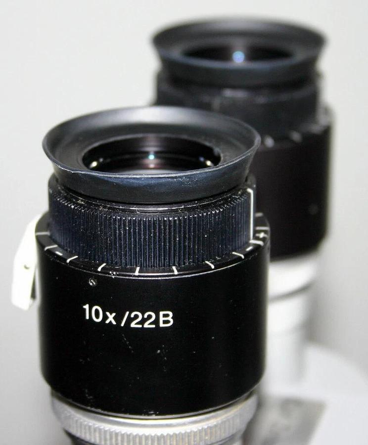 Used ZEISS F 170 OPERATING SURGICAL MICROSCOPE, MODEL OPMI 1-DFC, FIBER OPTIC LIGHT