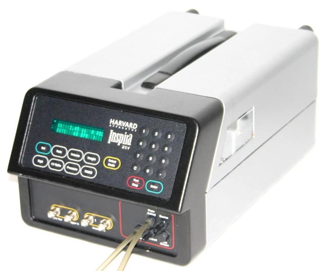 Used HARVARD ADVANCED SAFETY VENTILATOR INSPIRA ASV, CATALOG NO. 55-7058