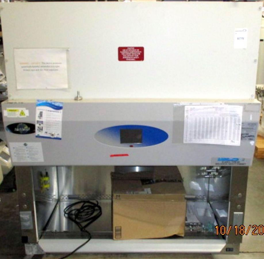 Used NUAIRE LABGUARD ES CLASS II, TYPE B2, 4' BIOLOGICAL SAFETY CABINET NU-430-400