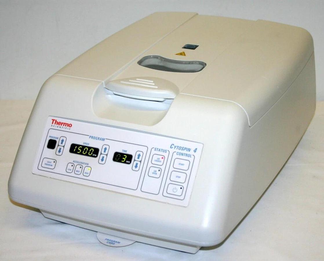 Used THERMO SCIENTIFIC SHANDON CYTOCENTRIFUGE, MODEL CYTOSPIN 4