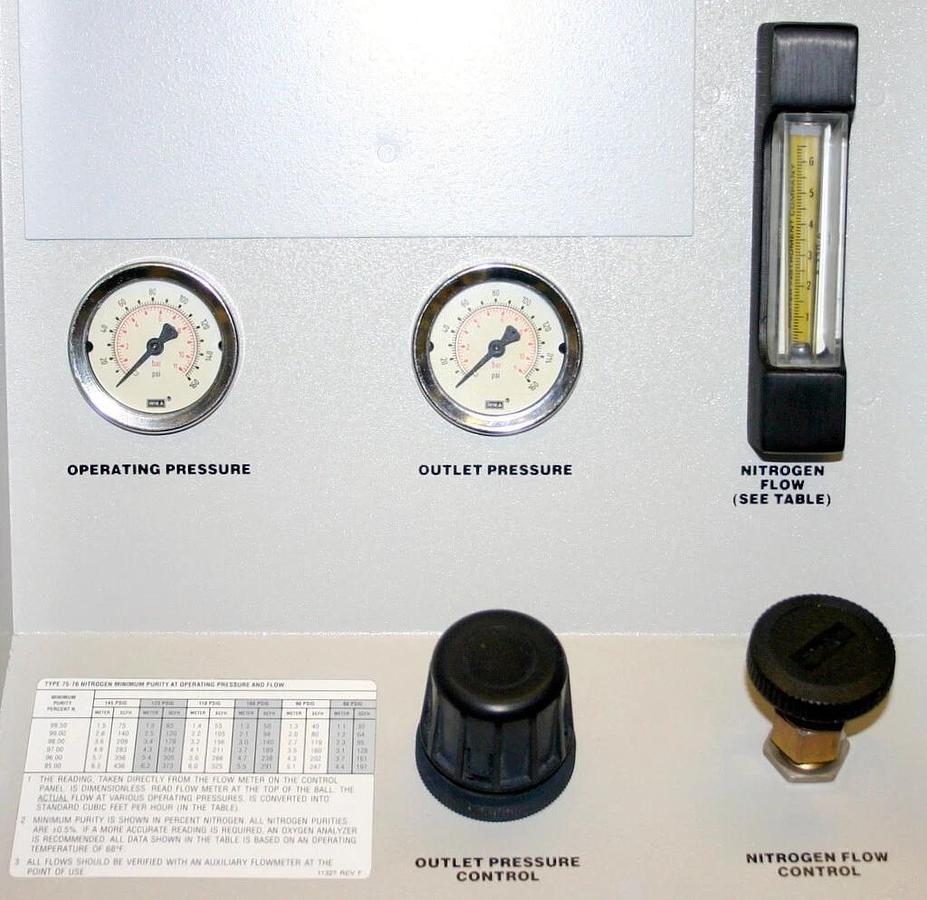 Used WHATMAN PARKER BALSTON LABORATORY NITROGEN GENERATOR SYSTEM, MODEL N2-2010