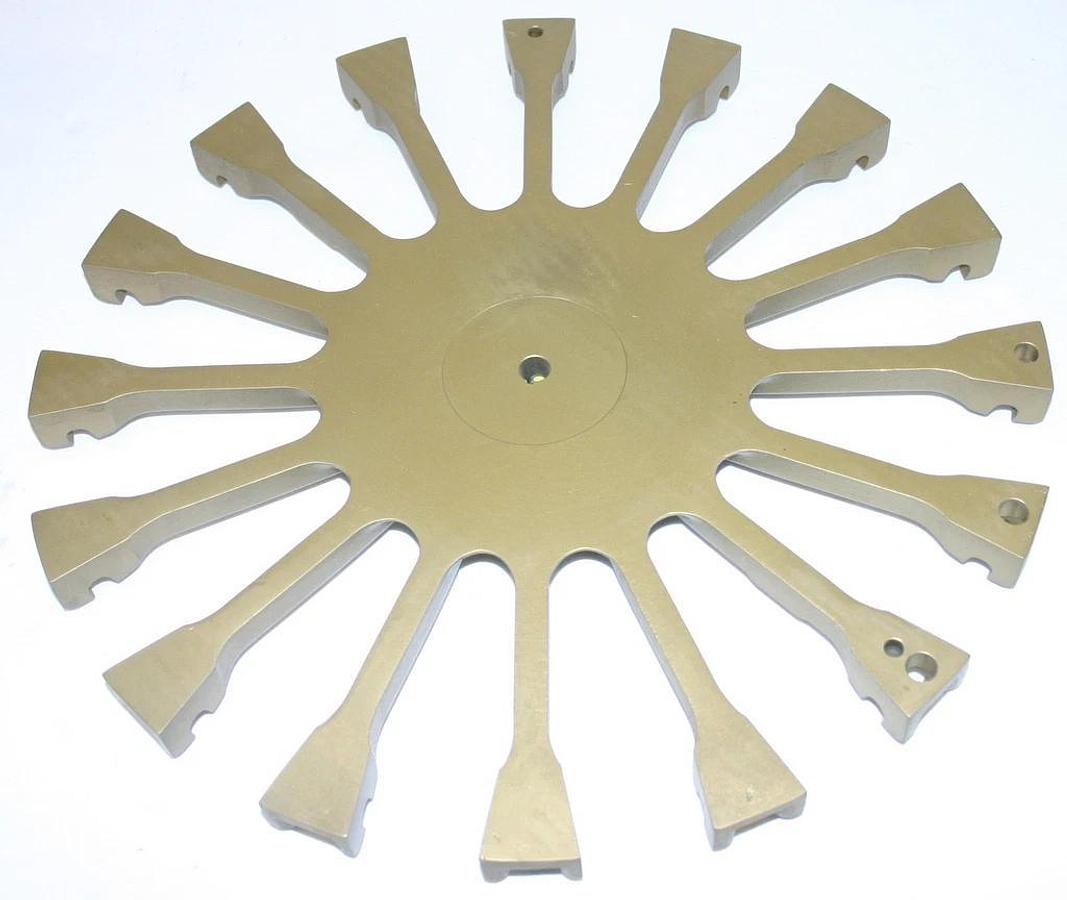 Used IEC 16-PLACE TRUNNION-TYPE HORIZONTAL ROTOR, MODEL 250,  NEW