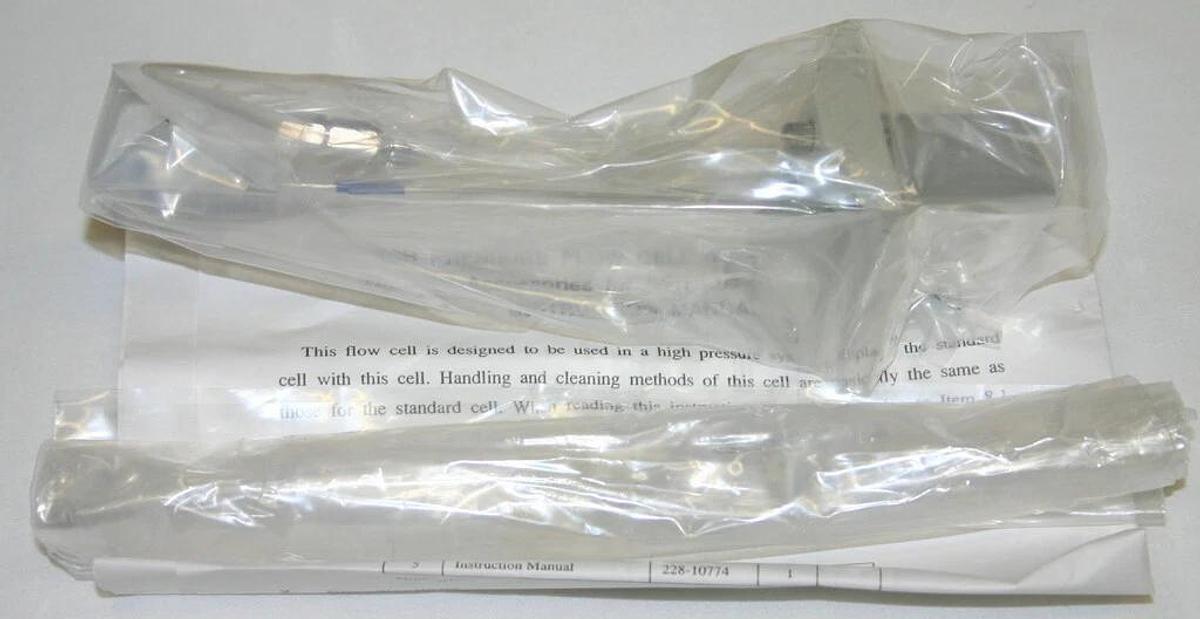 Used SHIMADZU HIGH PRESSURE FLOW CELL FOR SPD-20A/AV/10A(V)VP, QP8000, 228-234003-91