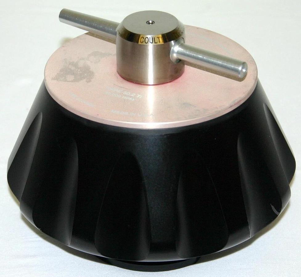 BECKMAN COULTER ULTRACENTRIFUGE FIXED ANGLE ROTOR, MODEL 50.2 TI, 12 X 39 ML