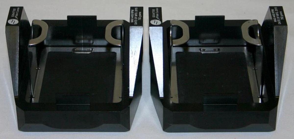 BECKMAN COULTER MICROPLATE CARRIER MODEL 392806 FOR SX4750 & SX4750A ROTOR, PAIR