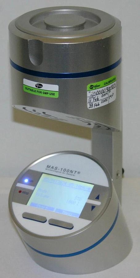 MBV EMD MILLIPORE SIGMA MICROBIOLOGICAL AIR SAMPLER, MAS-100NT - NEW VERSION