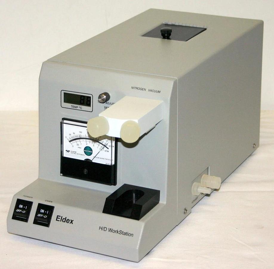 Used ELDEX HYDROLYSIS / DERIVATIZATION H/D WORKSTATION, MODEL 1207 WITH DEWAR FLASK