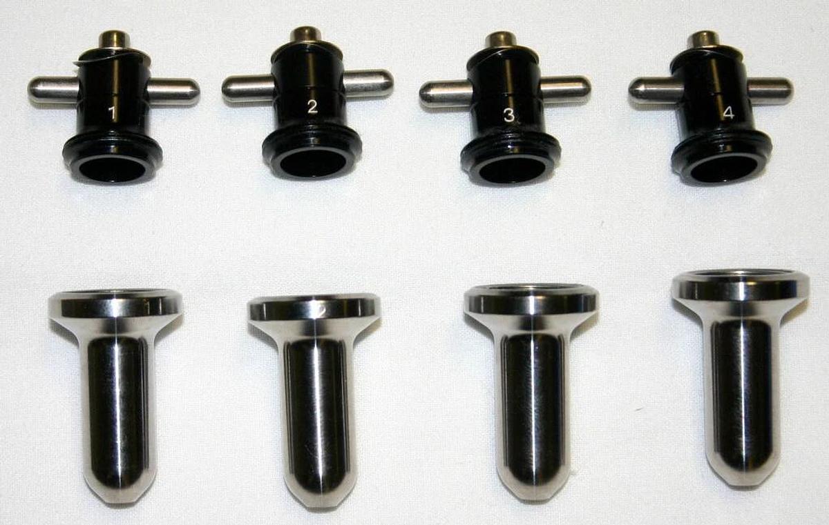 BECKMAN COULTER ULTRACENTRIFUGE SWINGING BUCKET ROTOR, MODEL TLS-55, 4 x 2.2 ML