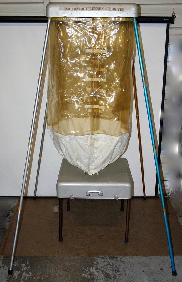 Used FRONTIER ENTERPRISES RESPIRATOR FIT TESTER PORTABLE BOOTH, MODEL FE250A