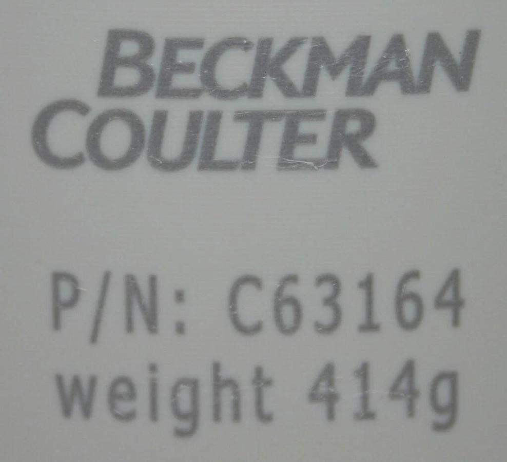 Used BECKMAN COULTER ADAPTER 12 X 15ML CONICAL FOR VS 4.750 ROTOR, MODEL C63164