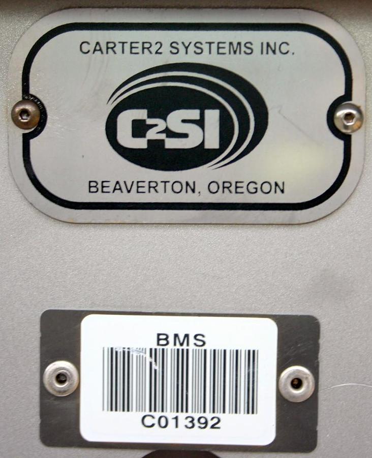 Used CARTER2 SYSTEMS INC. C2SI VETERINARY VERTICAL TUNNEL FOR SCALES