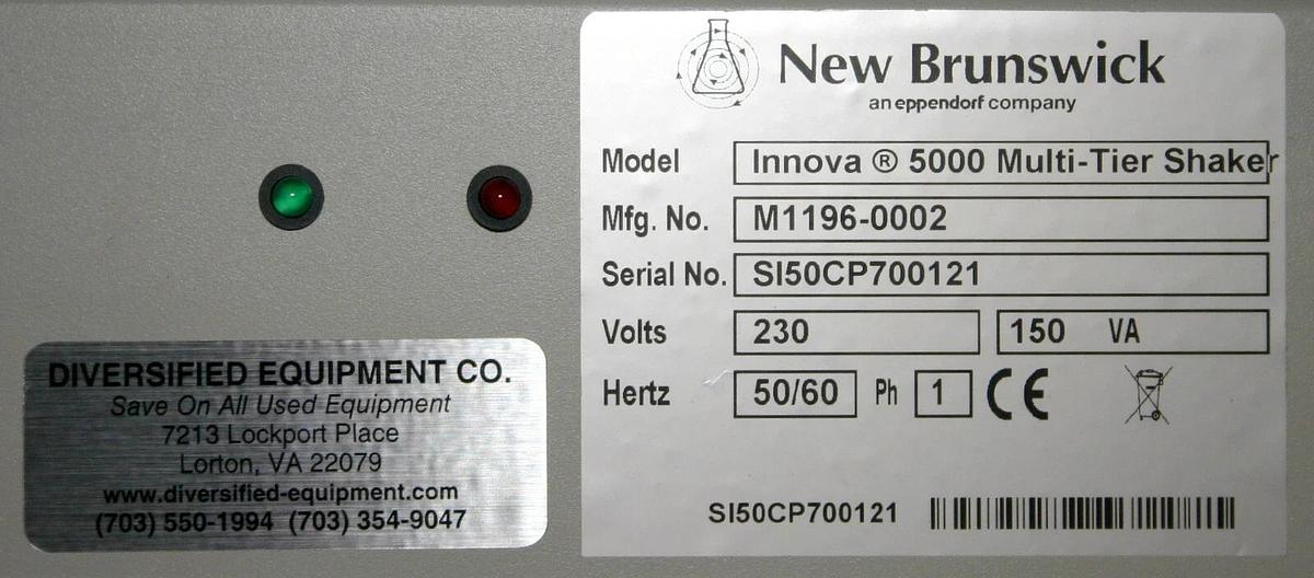 NEW BRUNSWICK SCIENTIFIC EPPENDORF GYROTORY MULTI-TIER SHAKER, INNOVA 5000 - NEW