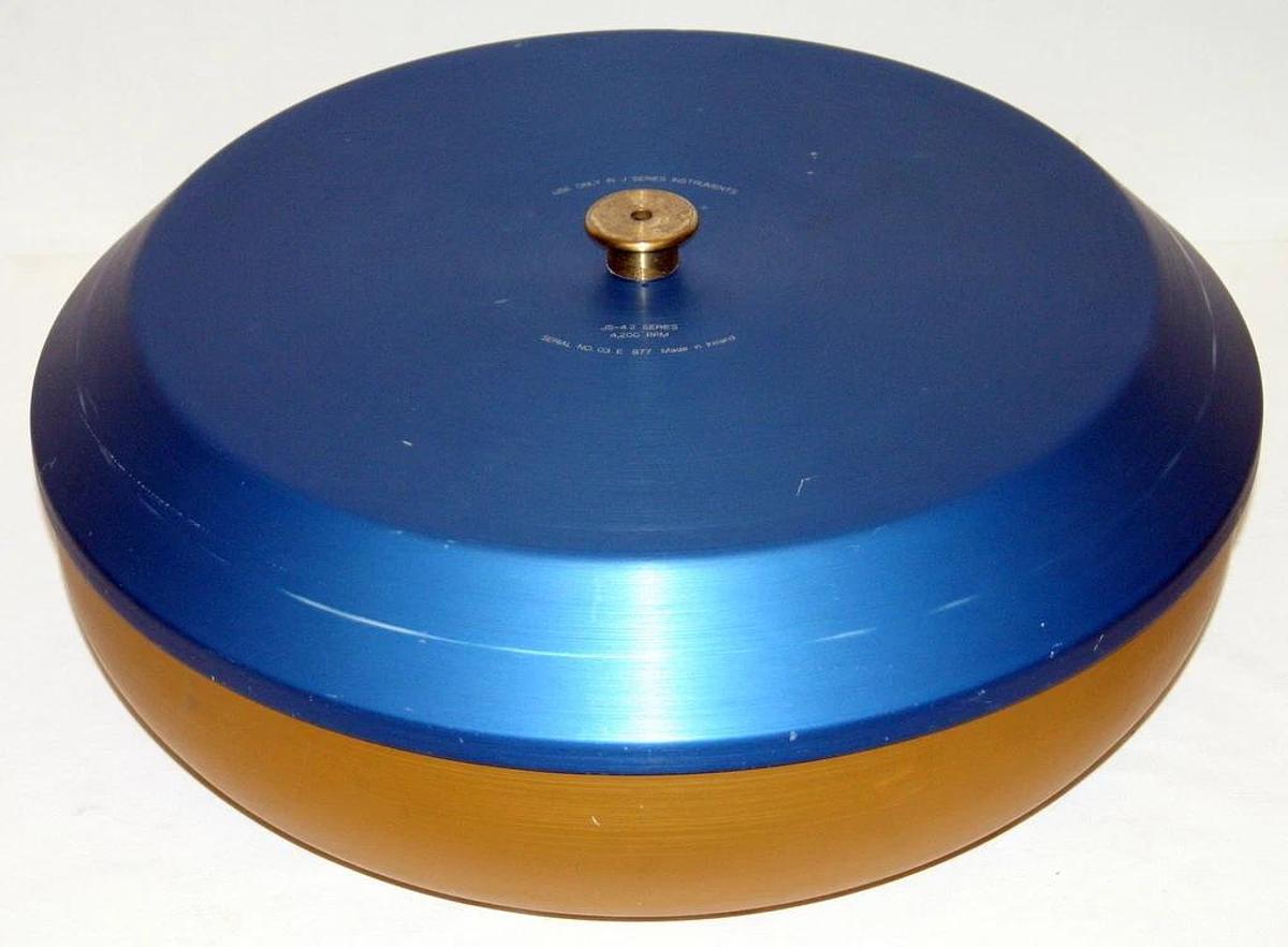 Used BECKMAN SWINGING BUCKET ROTOR, MODEL JS-4.2 WITH SIX 1000 ML BUCKETS