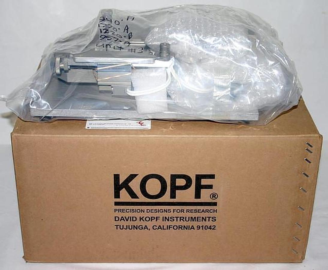 Refurbished KOPF DKI SMALL ANIMAL DIGITAL STEREOTAXIC INSTRUMENT Test, Lab, Medical equipment 940, WITH 923-B