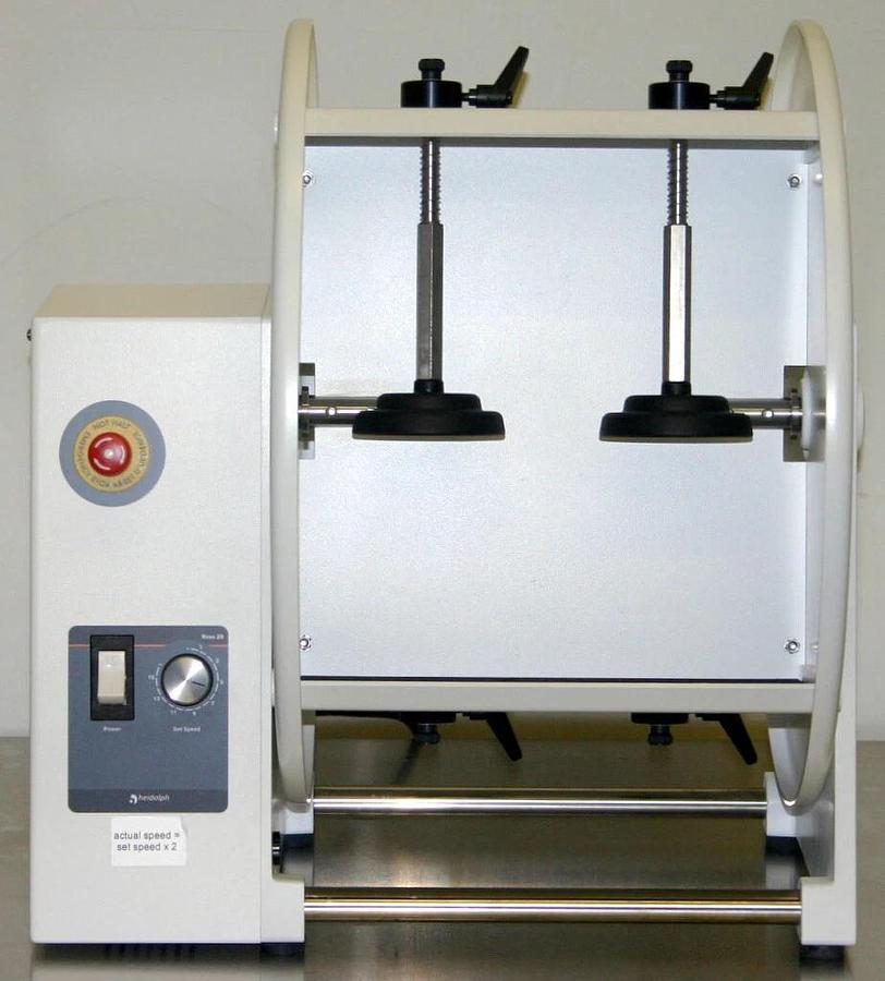 HEIDOLPH FOUR BOTTLE OVERHEAD SHAKER HEI-MIX REAX 20 / 4, P/N 541-20004-04-3