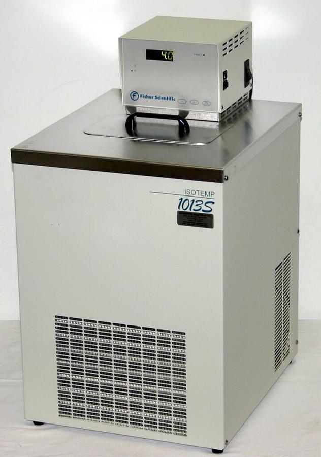Used FISHER SCIENTIFIC REFRIGERATED HEATED BATH CIRCULATOR, MODEL ISOTEMP 1013S