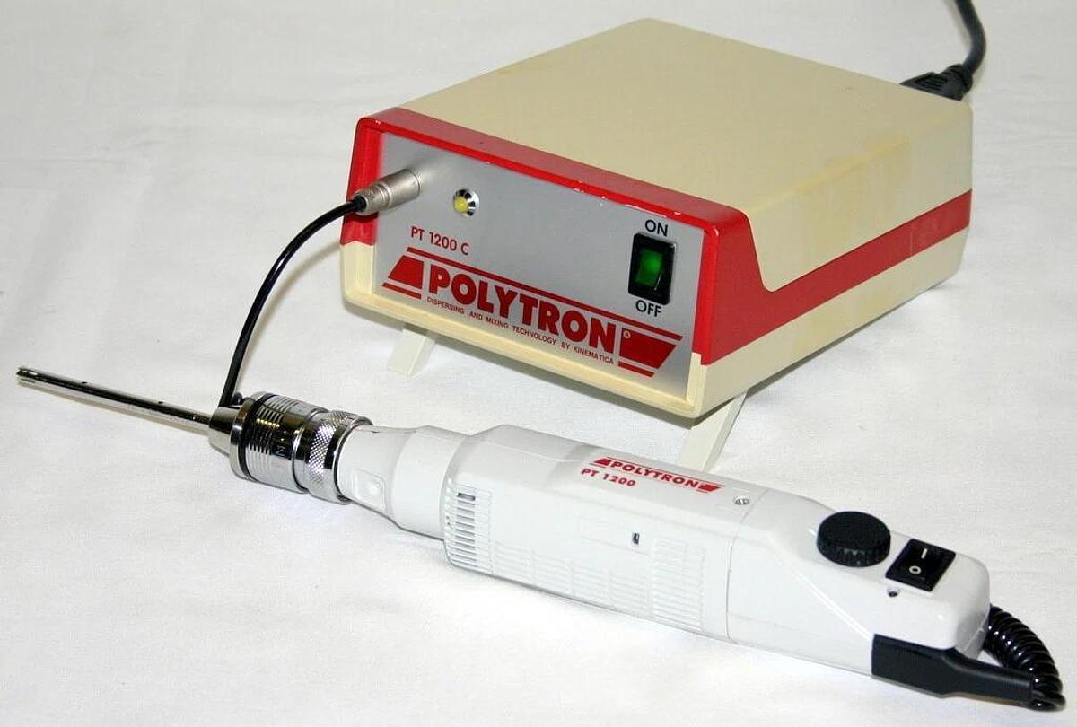 Used KINEMATICA POLYTRON PT 1200 C HANDHELD HOMOGENIZER WITH PT-DA 1205/2EC HEAD