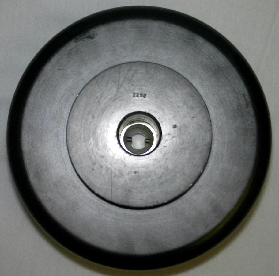 Used BECKMAN FIXED ANGLE ROTOR, MODEL JA-21, CATALOG 334845, 18 x 10 mL, 21,000 RPM