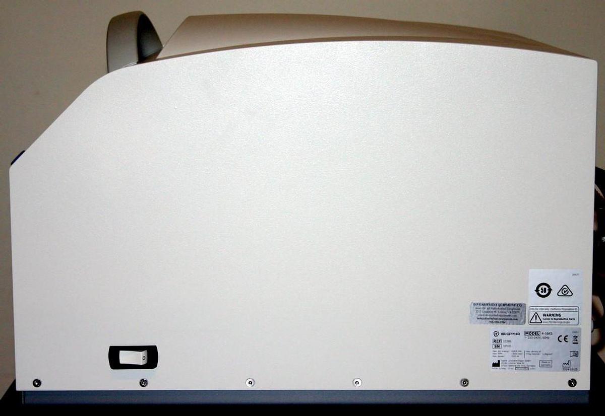 2024 SIGMA QIAGEN REFRIGERATED CENTRIFUGE, MODEL 4-16KS