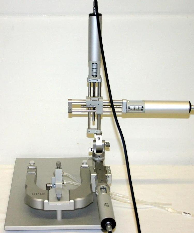 RWD AUTOMATED MOTORIZED STEREOTAXIC INSTRUMENT, MODEL 71001-S, INJECTOR & LAPTOP