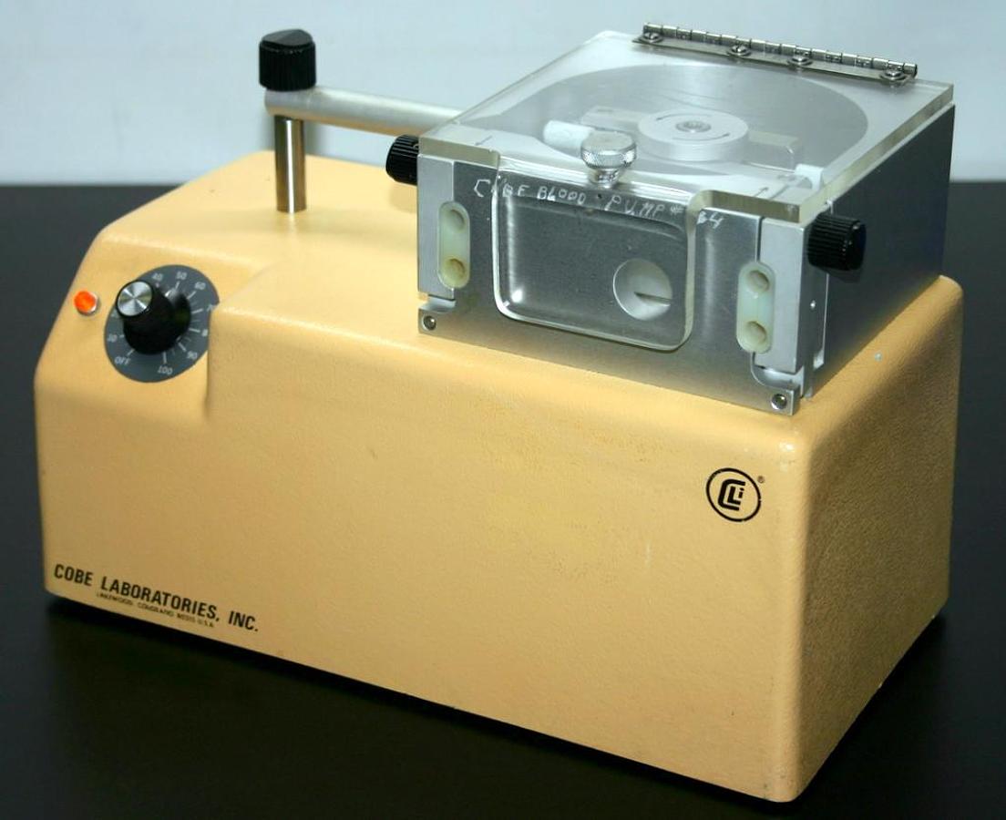 Used COBE LABORATORIES BLOOD PUMP, MODEL  014160-000