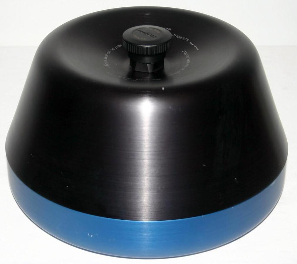 BECKMAN FIXED ANGLE ROTOR, MODEL JLA-10.500, 6 x 500 ML, INCLUDES CANISTERS