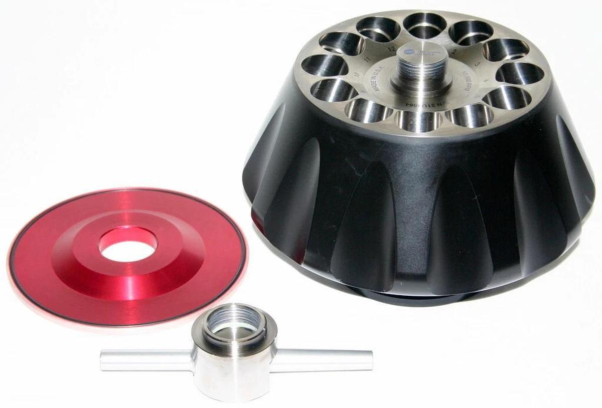 BECKMAN COULTER ULTRACENTRIFUGE FIXED ANGLE ROTOR, MODEL 50.2 TI, 12 X 39 ML