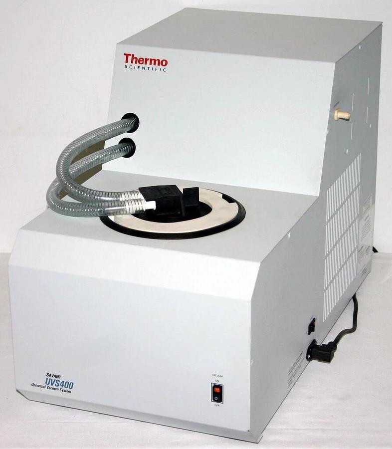 Used THERMO SCIENTIFIC SAVANT UNIVERSAL VACUUM SYSTEM MODEL UVS400