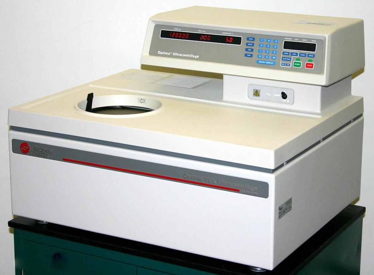 BECKMAN COULTER ULTRACENTRIFUGE, MODEL OPTIMA TLX-120K, 120000 RPM