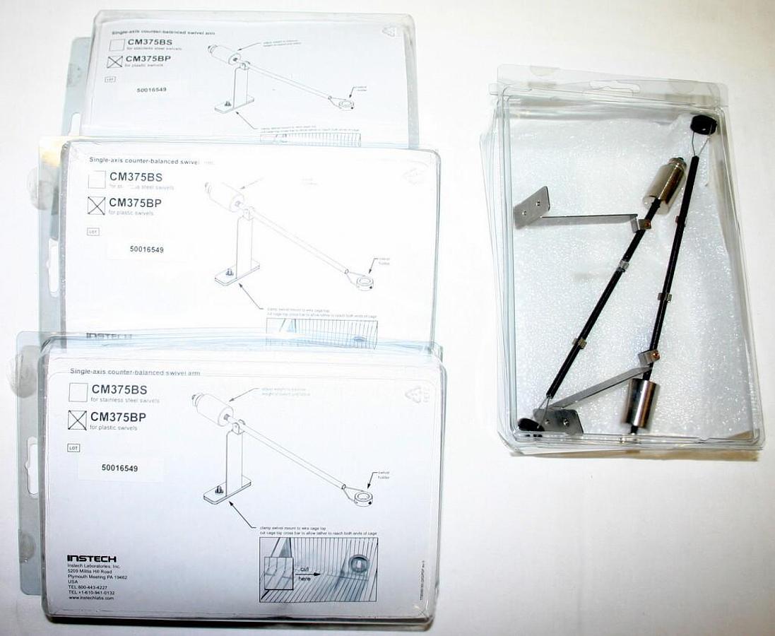 Used INSTECH SINGLE-AXIS COUNTER BALANCED SWIVEL ARM, MODEL CM375BP