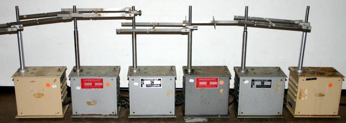 Used VANDERKAMP VANKEL TABLET DISINTEGRATION TESTER, MODEL 10-911-71, 71B SERIES