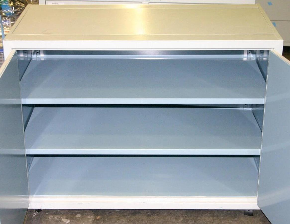 Used LF SYSTEMS LABORATORY CABINETS, CASEWORK 18 FEET WITH WHEELS, PRICE IS PER FOOT